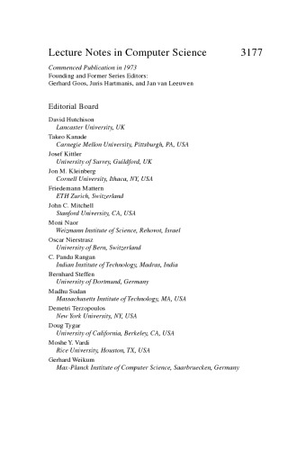 Intelligent Data Engineering and Automated Learning – IDEAL 2004: 5th International Conference, Exeter, UK. August 25-27, 2004. Proceedings