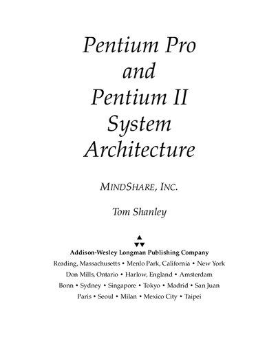 Pentium Pro and Pentium II System Architecture