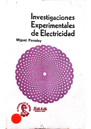 Investigaciones experimentales de electricidad