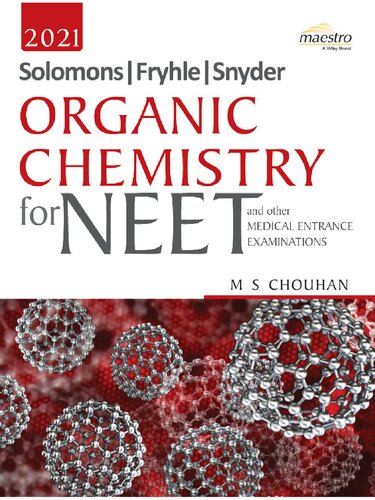 2021 Solomon Fryhle Snyder Organic Chemistry for neet and other Medical Entrance Examinations