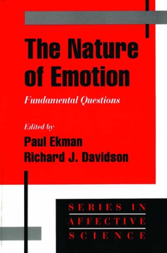 The Nature of Emotion: Fundamental Questions