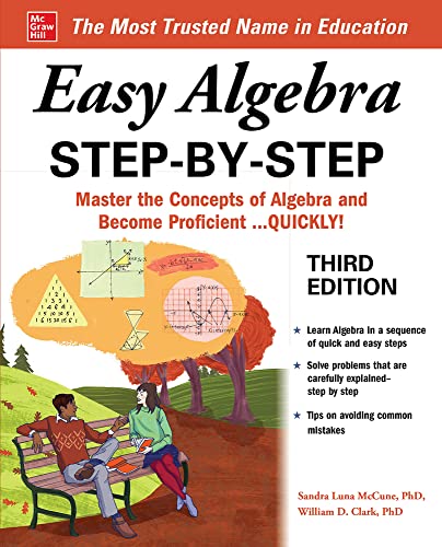 Easy Algebra Step-by-Step,  (Easy Step-By-Step)