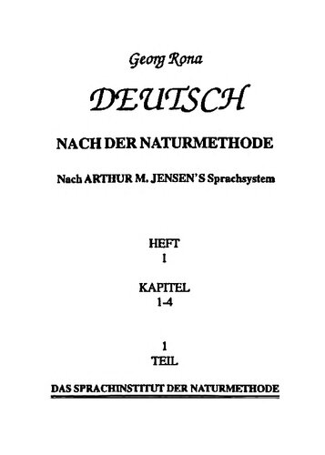 Deutsch nach der Naturmethode