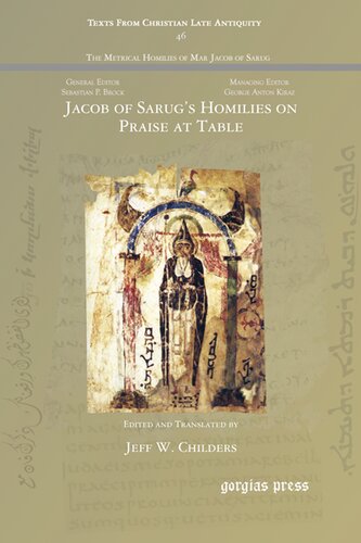 Jacob of Sarug's Homilies on Praise at Table