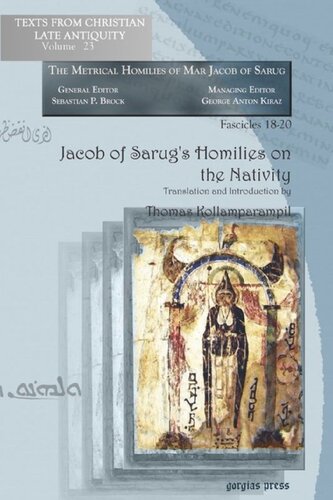 Jacob of Sarug’s Homilies on the Nativity