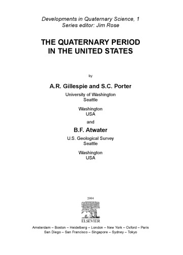 The Quaternary Period in the United States