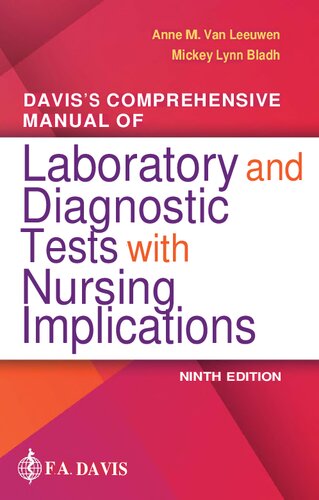 Davis's Comprehensive Manual of Laboratory and Diagnostic Tests