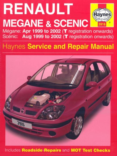 Renault Megane and Scenic (99-02) Service and Repair Manual