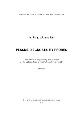 Plasma diagnostic by probes: study aid