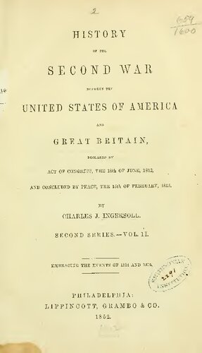 History of the Second War between the United States and Great Britain