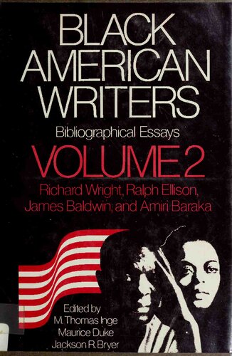 Black American writers : bibliographical essays