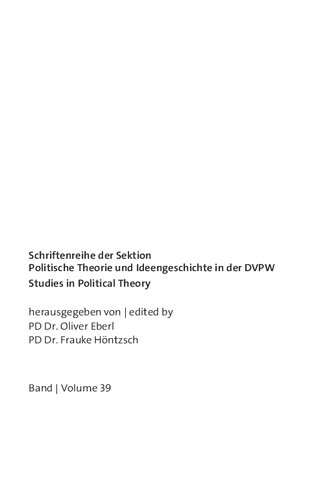 Das Politische (in) der Politischen Theorie