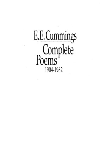 Complete Poems, 1904-1962