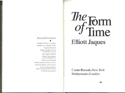 The Form of Time