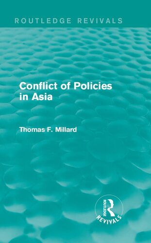 Conflict of Policies in Asia