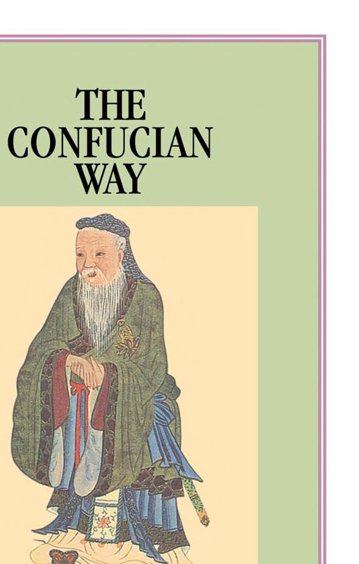 Confucian Way