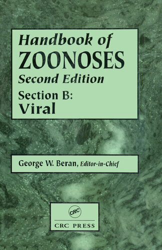 Handbook of Zoonoses, Section B: Viral Zoonoses