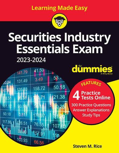 Securities Industry Essentials Exam 2023-2024 for Dummies with Online Practice