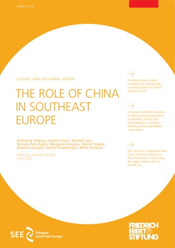 THE ROLE OF CHINA IN SOUTHEAST EUROPE