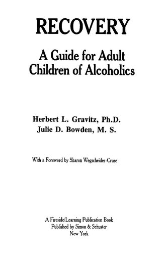 Recovery: A Guide for Adult Children of Alcoholics