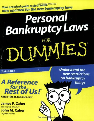 Personal Bankruptcy Laws For Dummies