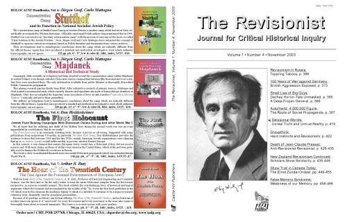 The Revisionist Magazine