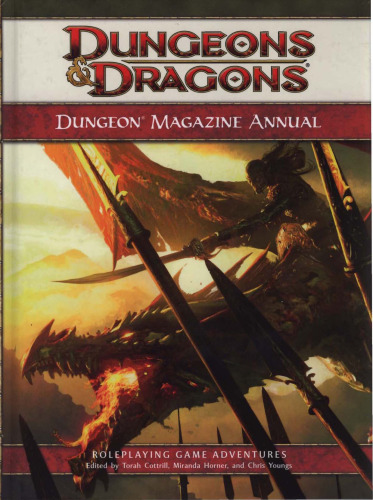 Dungeon Magazine Annual: A 4th Edition D&D Compilation (D&D Supplement)