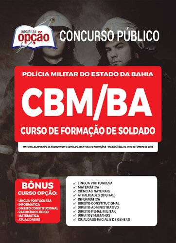 Curso de Formação de Soldado CBM_BA