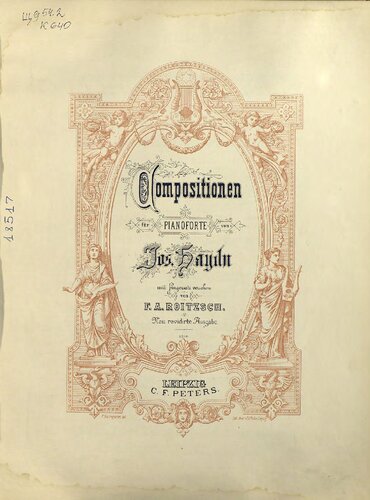 Compositionen fur Pianoforte v. Jos. Haydn