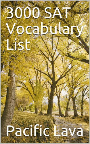 3000 SAT Vocabulary List