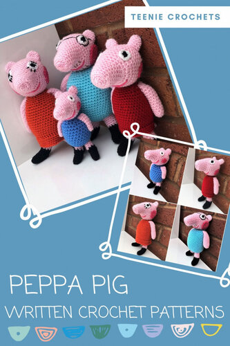 Peppa Pig: Written Crochet Patterns