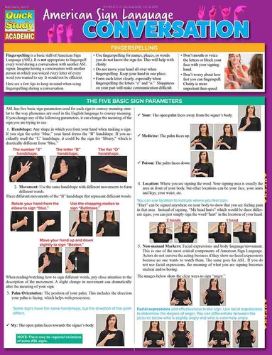 ASL--American Sign Language