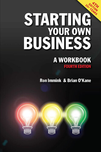 Starting Your Own Business: A Workbook