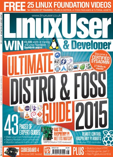 Linux User & Developer 148 - Ultimate Distro & FOSS Guide 2015