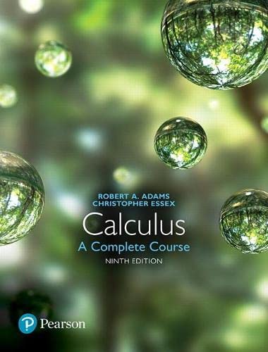 solution manual Calculus: A Complete Course