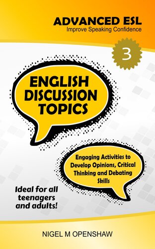 Advanced ESL English Discussion Topics