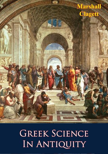 Greek Science in Antiquity