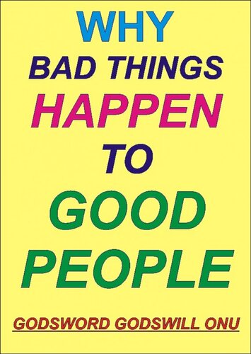 Why Bad Things Happen to Good People