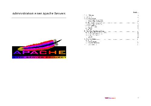 Administration eines Apache Servers