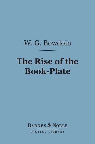 The Rise of the Book-plate