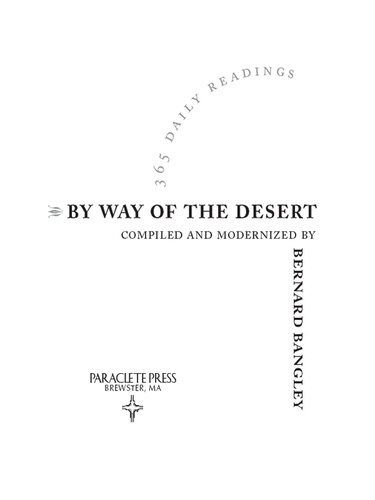 By Way of the Desert: 365 Daily Readings