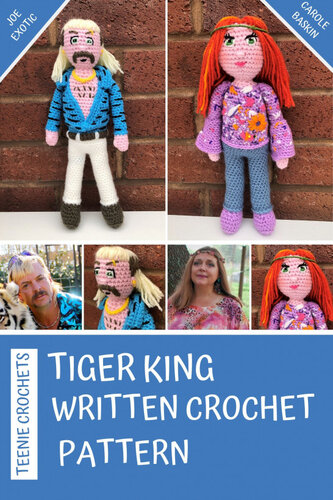 Tiger King: Written Crochet Pattern