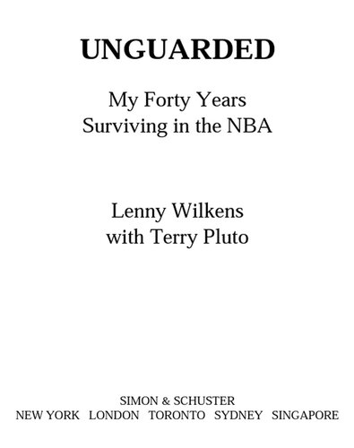 Unguarded: My Forty Years Surviving in the NBA