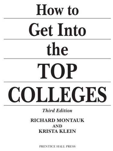 How to Get Into the Top Colleges