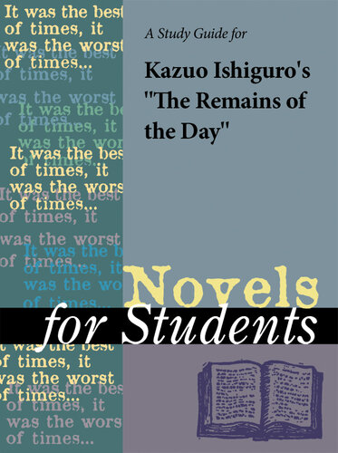 A Study Guide for Kazuo Ishiguro's 