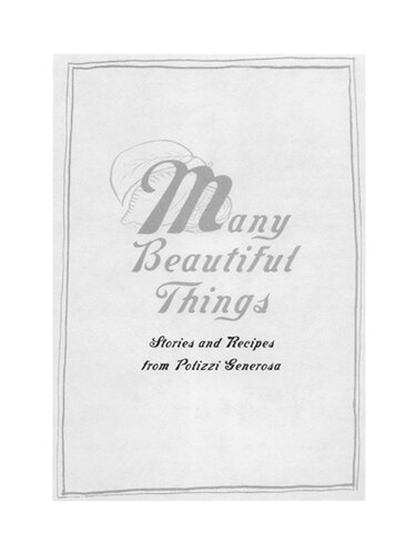 Many Beautiful Things: Stories and Recipes from Polizzi Generosa