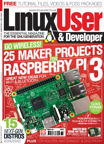 Linux User & Developer 164 - 25 Maker Projects for Pi 3