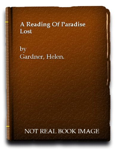 A Reading of Paradise Lost