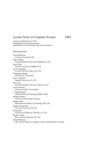 Computer and Information Sciences - ISCIS 2004: 19th International Symposium, Kemer-Antalya, Turkey, October 27-29, 2004. Proceedings