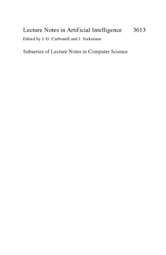 Fuzzy Systems and Knowledge Discovery: Second International Conference, FSKD 2005, Changsha, China, August 27-29, 2005, Proceedings, Part I